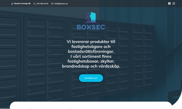 BoxSec — Fastighetsboxar & säkerhet